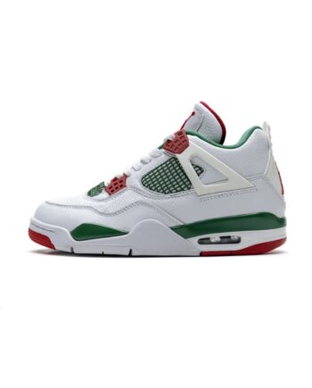 Air Jordan 4 Retro White Green Red AQ3816-063